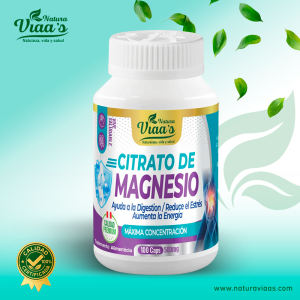 citrato de magnesio – calidad premium