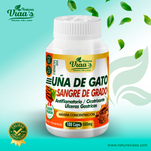 Uña de Gato  + Sangre de Grado -  Natura Viaa's